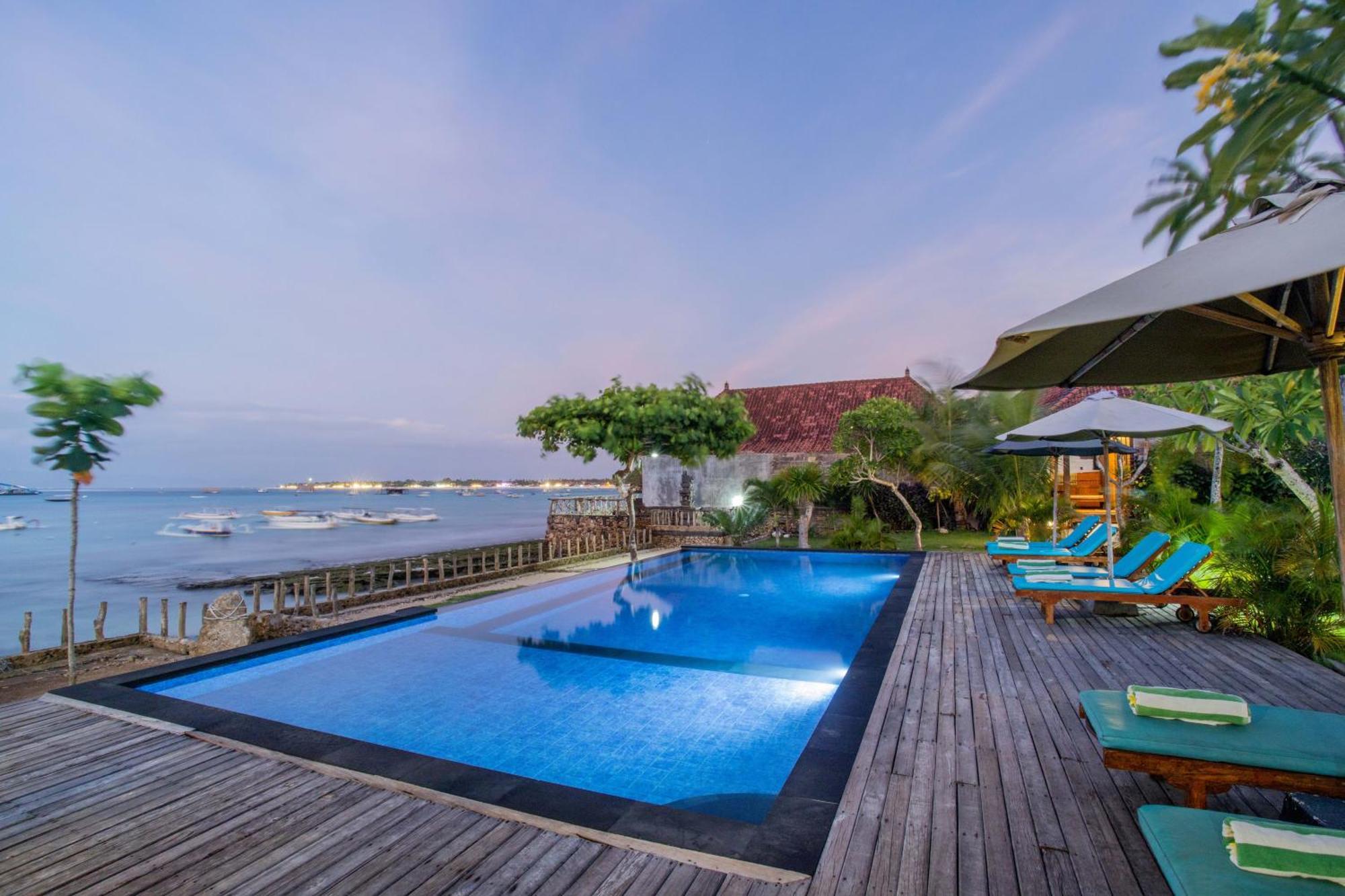 D'Muncuk Huts Hotel Lembongan Exterior foto