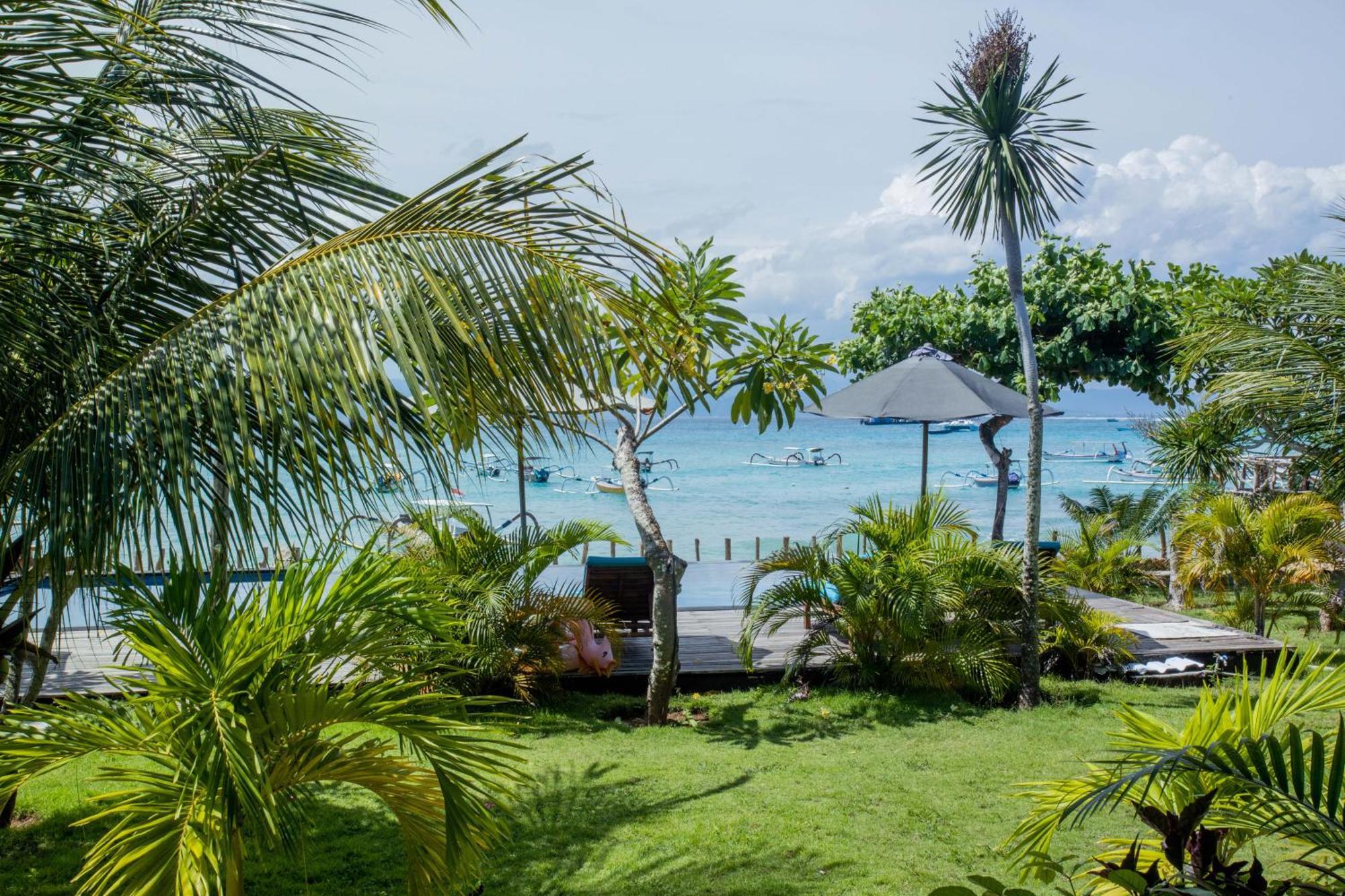 D'Muncuk Huts Hotel Lembongan Exterior foto