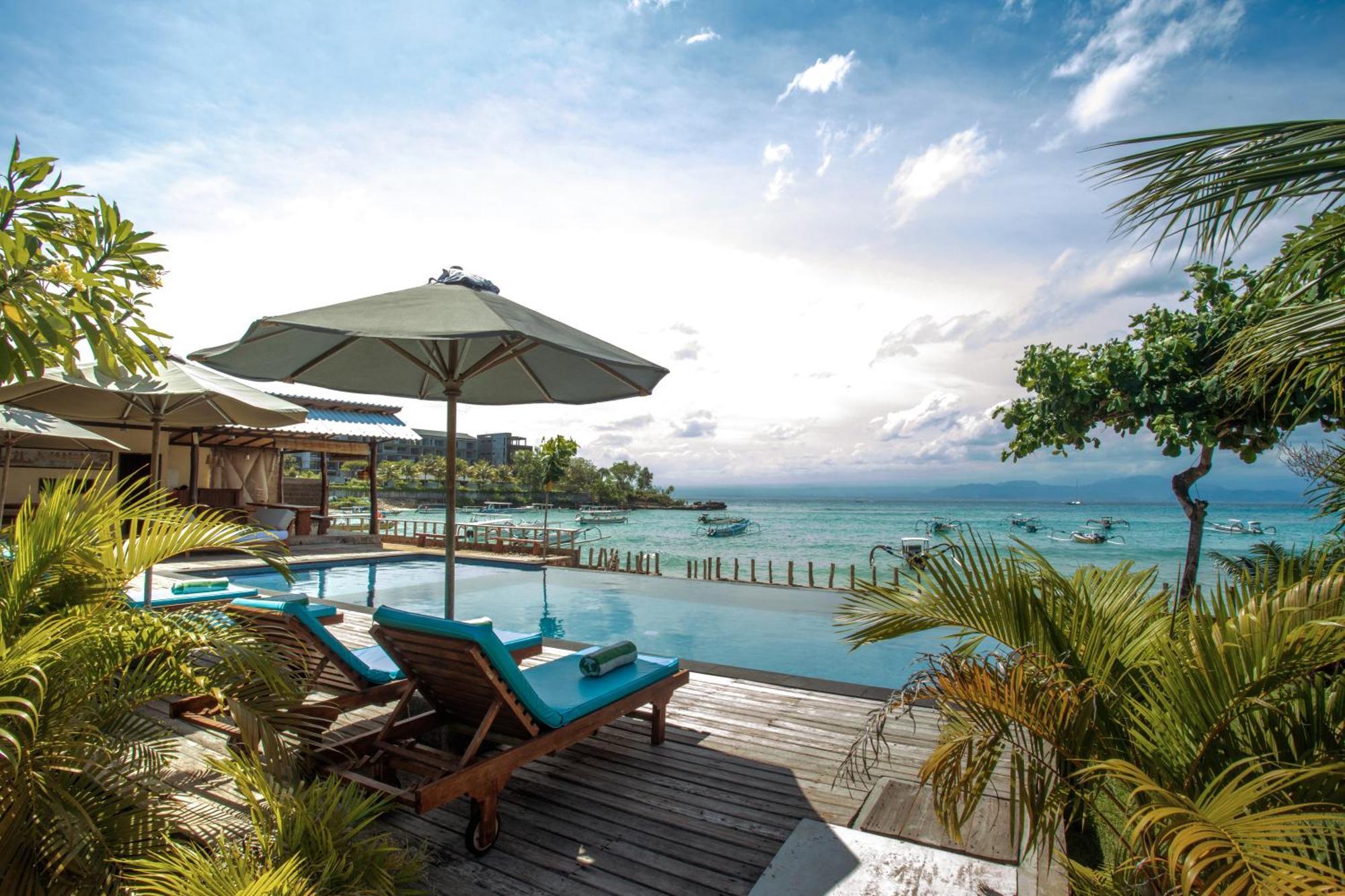D'Muncuk Huts Hotel Lembongan Exterior foto