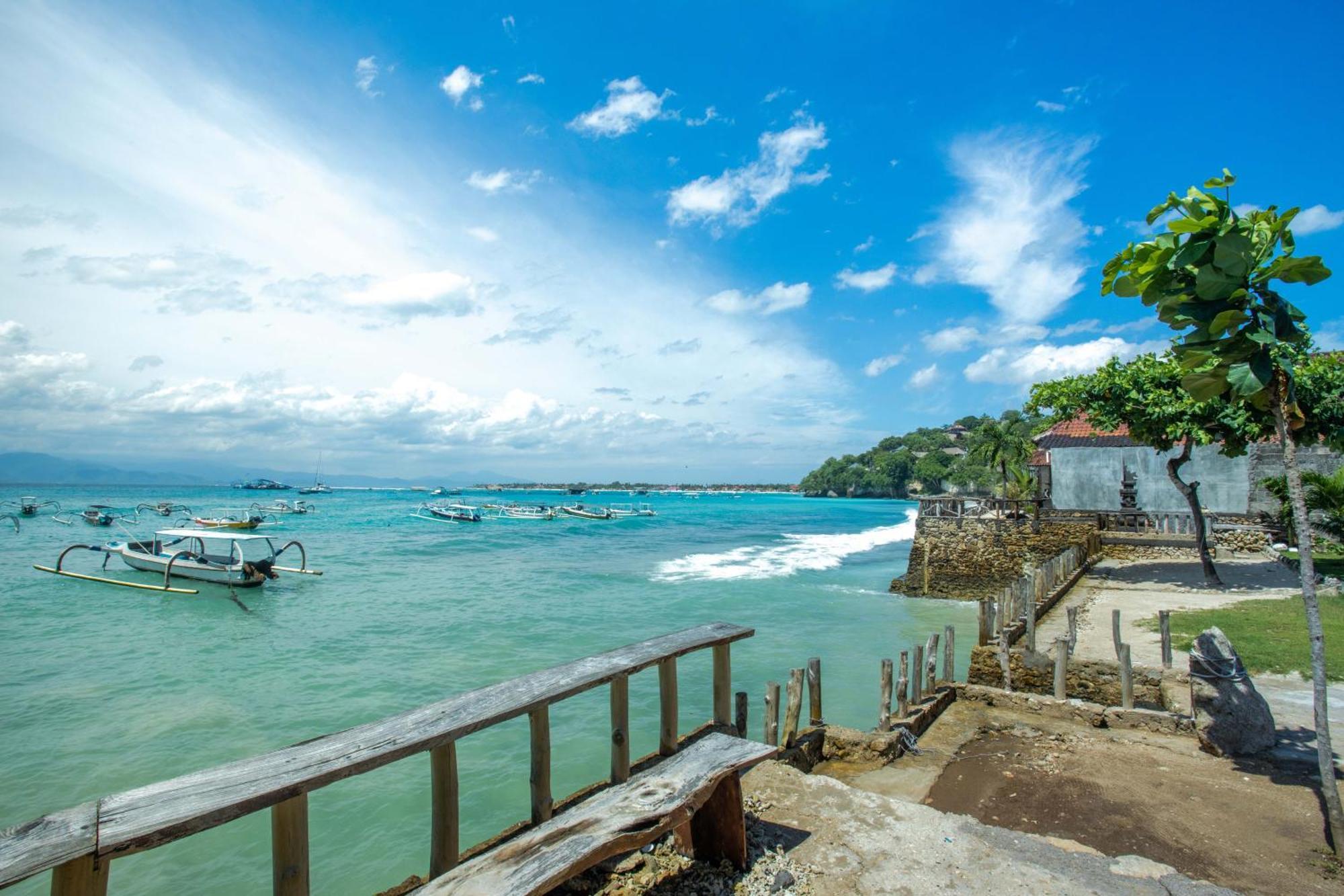 D'Muncuk Huts Hotel Lembongan Exterior foto