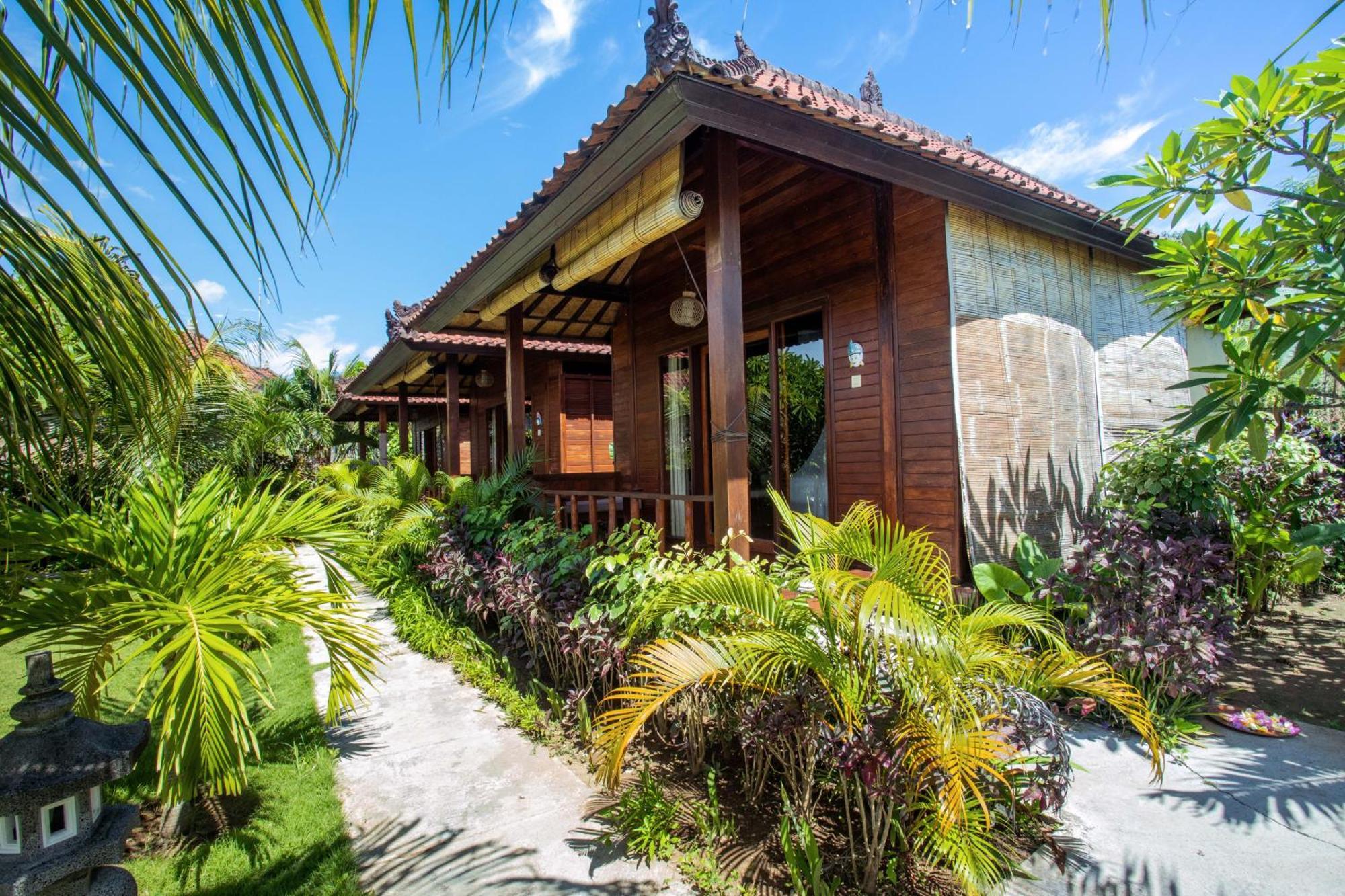 D'Muncuk Huts Hotel Lembongan Exterior foto