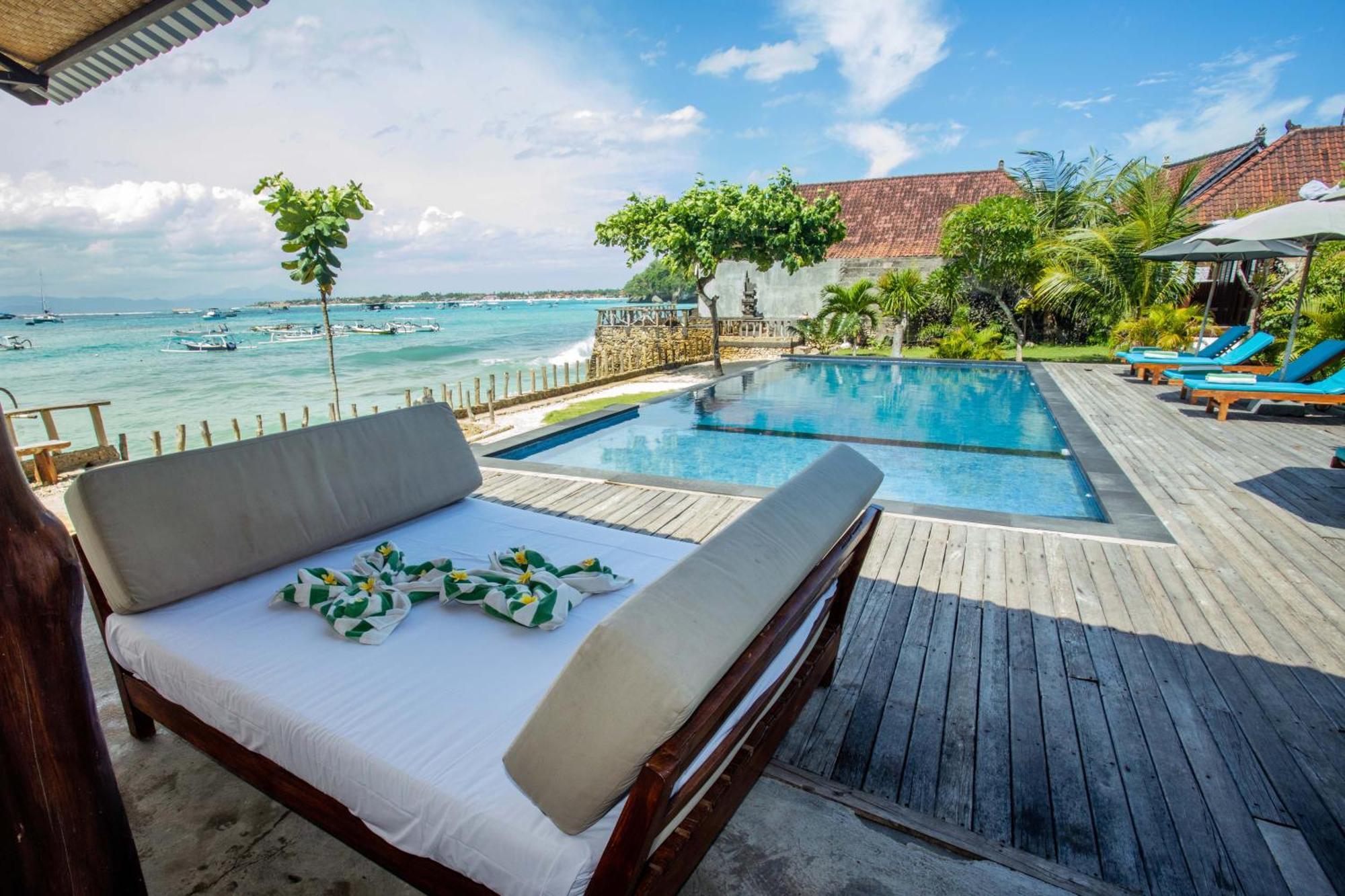 D'Muncuk Huts Hotel Lembongan Exterior foto