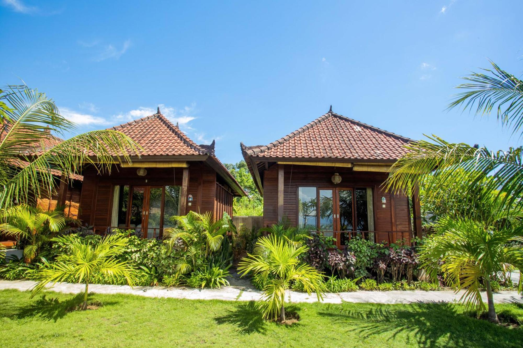 D'Muncuk Huts Hotel Lembongan Exterior foto