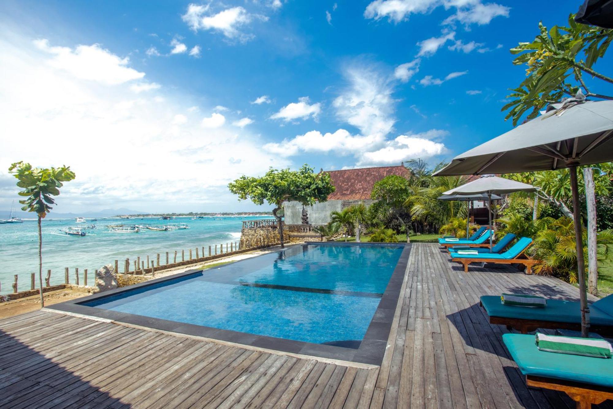 D'Muncuk Huts Hotel Lembongan Exterior foto
