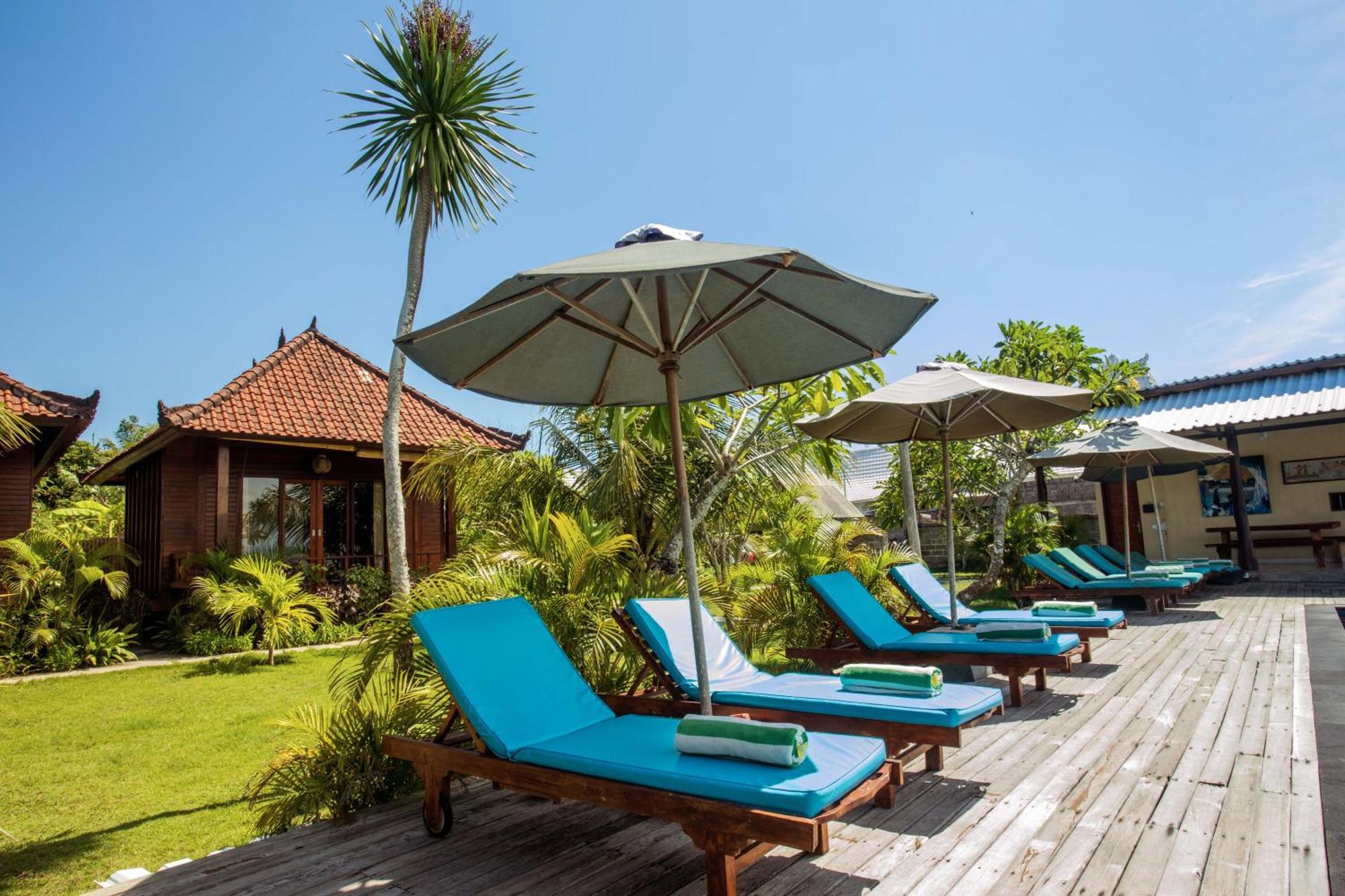 D'Muncuk Huts Hotel Lembongan Exterior foto